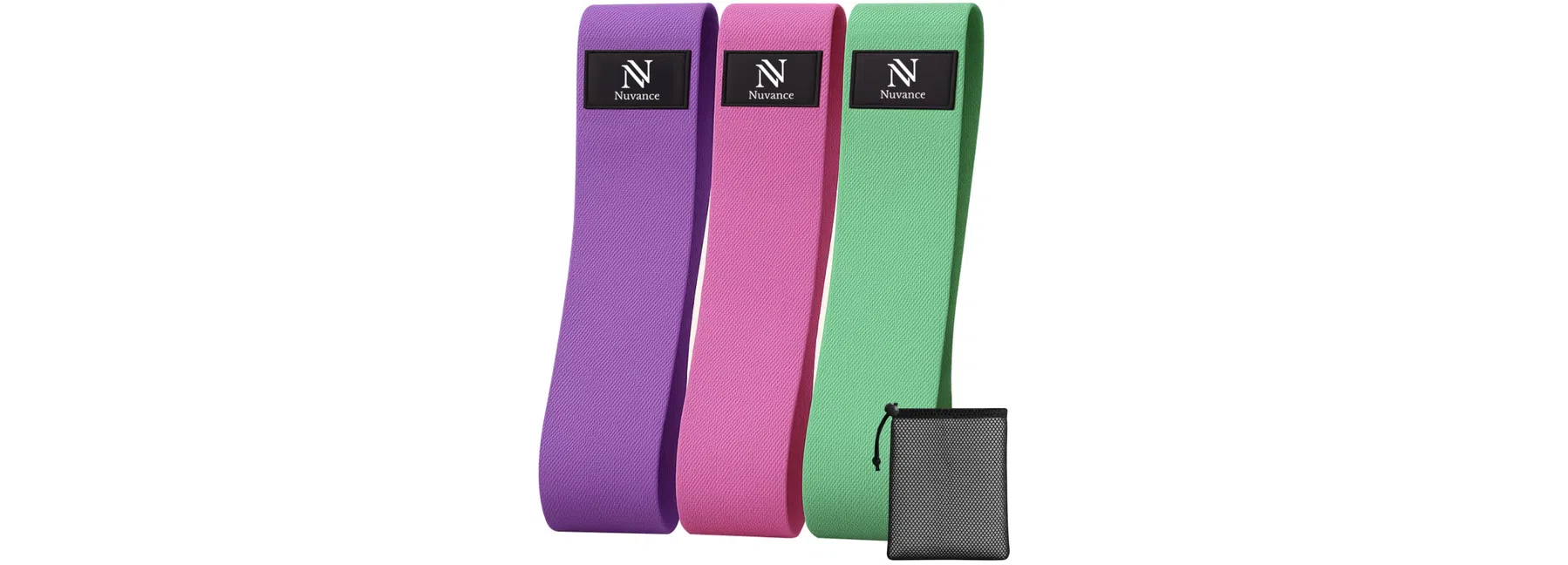 Nuvance weerstandsbanden set: inclusief draagtas